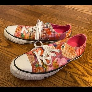 Multicolored Converse sneakers